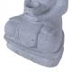 Statue bouddha extérieur h90cm BUDDHA pierre sculptée