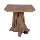 Table extéreur carrée teck massif WILD 80cm
