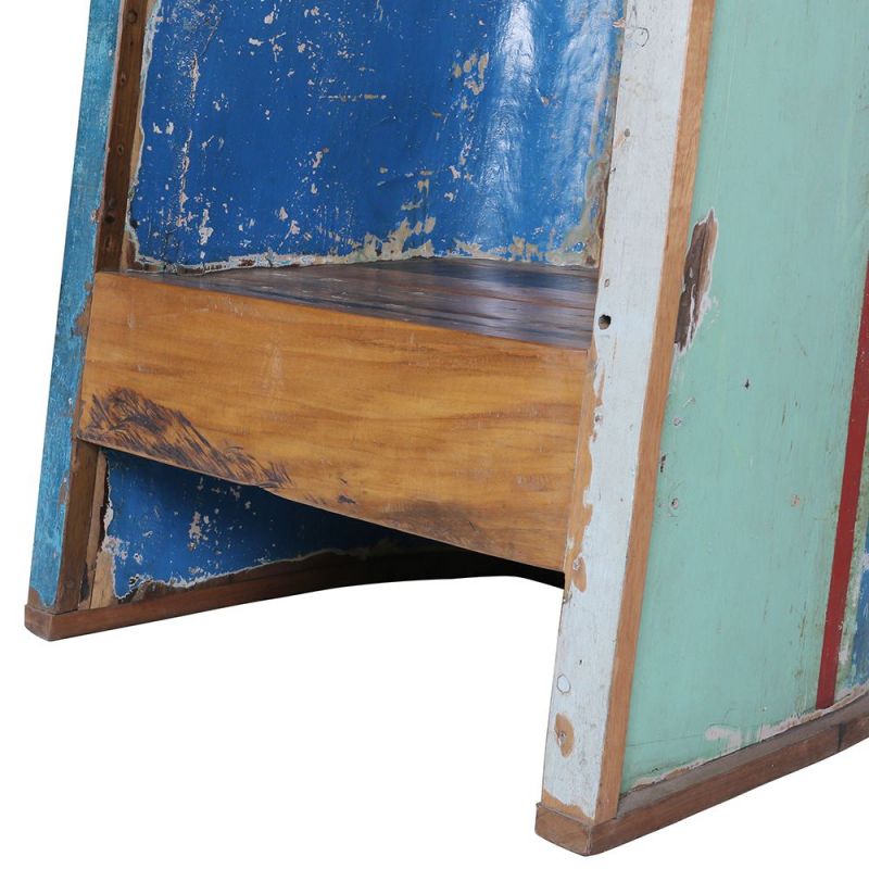 Fauteuil bois ancien bateau TRUCKWOOD 100cm