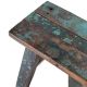 Tabouret bois coloré recyclé TRUCKWOOD 50cm