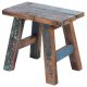 Tabouret bois de bateau recyclé TRUCKWOOD 50cm