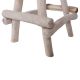Chaise haute jardin en racine de teck RACINE  d40cm