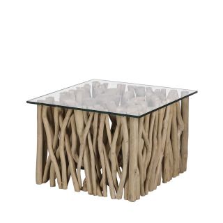 Table basse branche de teck BRANCHE 60cm
