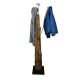 Porte-manteaux teck RUSTIC h175cm