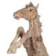 Cheval jardin teck TRIBAL h300cm cabré