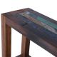 Console bois coloré recyclé BOATWOOD 160cm