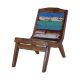 Fauteuil relax bois recyclé BOATWOOD 60cm