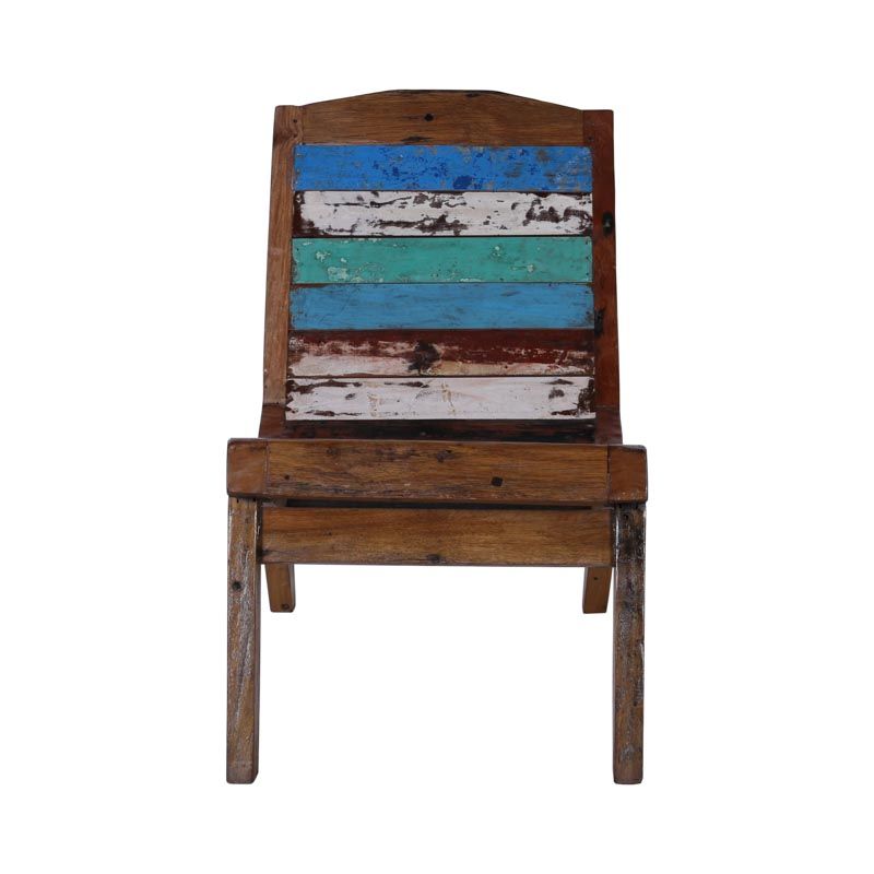 Fauteuil relax bois coloré  BOATWOOD 60cm