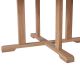 Table jardin ronde bois Ø180cm JATI