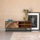 Meuble TV original bois coloré KOTA 127cm