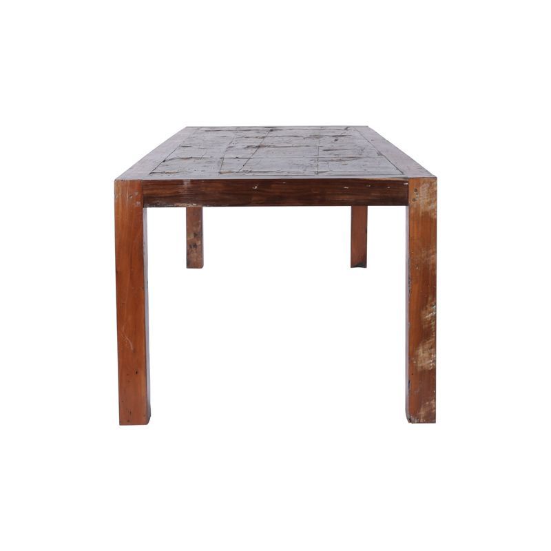 Table repas bois recyclé BOATWOOD 250cm