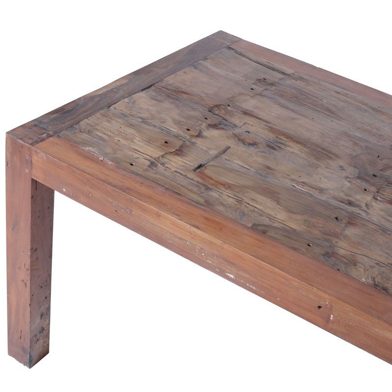Table repas bois recyclé ancien BOATWOOD 250cm