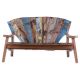 banquette bois de bateau recyclé BOATWOOD 136cm