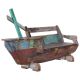 Banc bois bateau BOATWOOD 216cm