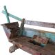 banquette pirogue bois coloré BOATWOOD 216cm