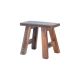 Tabouret bois de bateau recyclé BOATWOOD 50cm