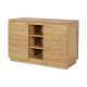Meuble salle de bain teck massif DASAR 120cm