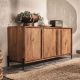 Buffet en teck qualité SIXTIES 148cm 3 portes