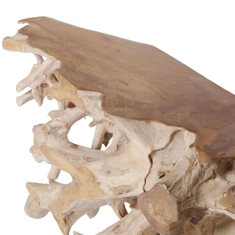 Console nature en teck RACINE 140cm n28