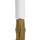 Lampadaire teck cylindrique RUSTIC h150cm