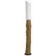 Lampadaire teck cylindrique RUSTIC h150cm