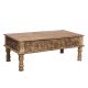 Table basse indienne bois recyclé INDIA 145cm