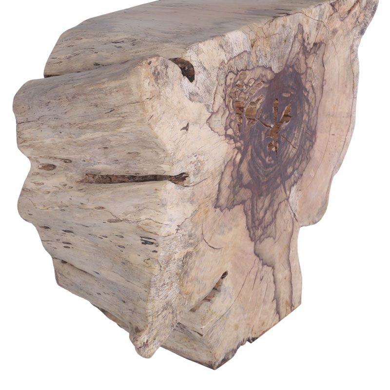 Console racine bois massif WILD 116cm n38