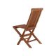 Chaise teck huilé pliante JATI 45cm modèle folding