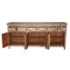 Grand buffet ethnique mosaïque bois MOZAIK 250cm