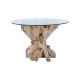 Table repas racine de teck Ø120cm RACINE n47