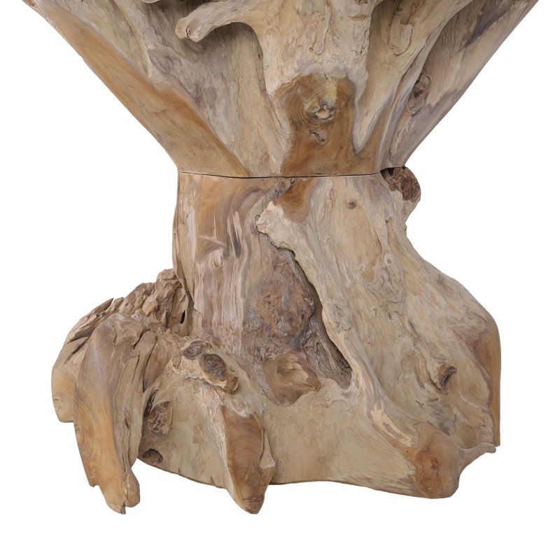 Table originale racine de teck Ø120cm RACINE n47