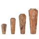 jarres déco en racine de teck RACINE 3 tailles