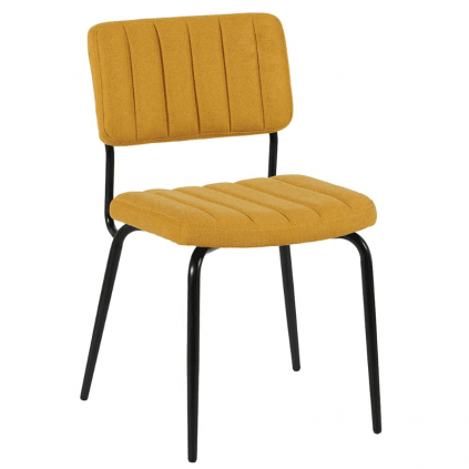 Chaise tissu coloré 53cm CHESTER Liam