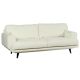 Canapé 3 places tissu recyclé CHESTER Nogent 210cm BLANC